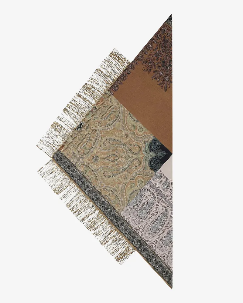 Pierre-Louis Mascia Multicolored silk shawl -  - gender_Woman Multicolor