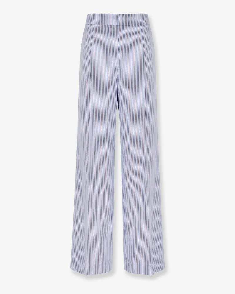 Dries van Noten Pila cupro trousers -  - gender_Woman Blue