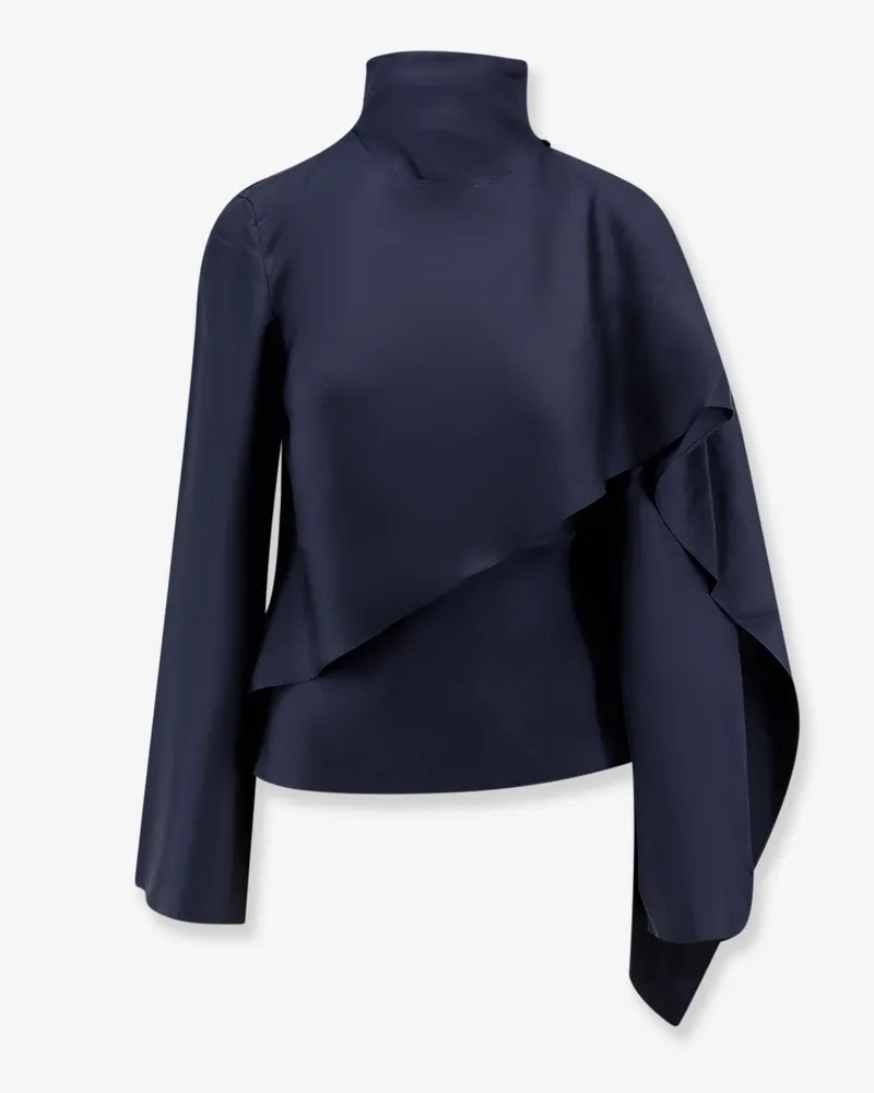 Róhe Foulard silk shirt -  - gender_Woman Blue