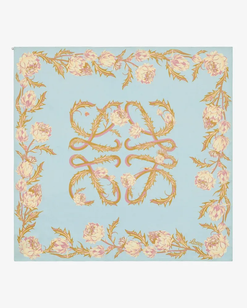 Loewe Paula's Ibiza silk foulard -  - gender_Woman Green