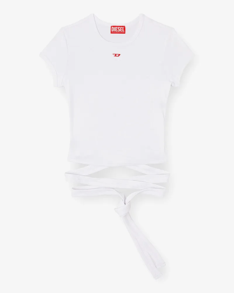 Diesel T-Bunny -Tail stretch cotton top -  - gender_Woman White