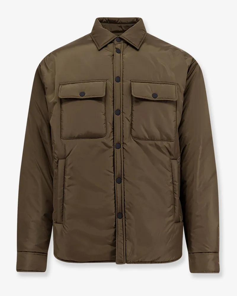 Dsquared2 Padded nylon shirt/jacket -  - gender_Man Green