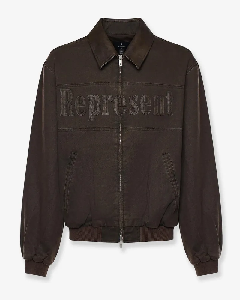 REPRESENT Roscoe denim jacket -  - gender_Man Brown