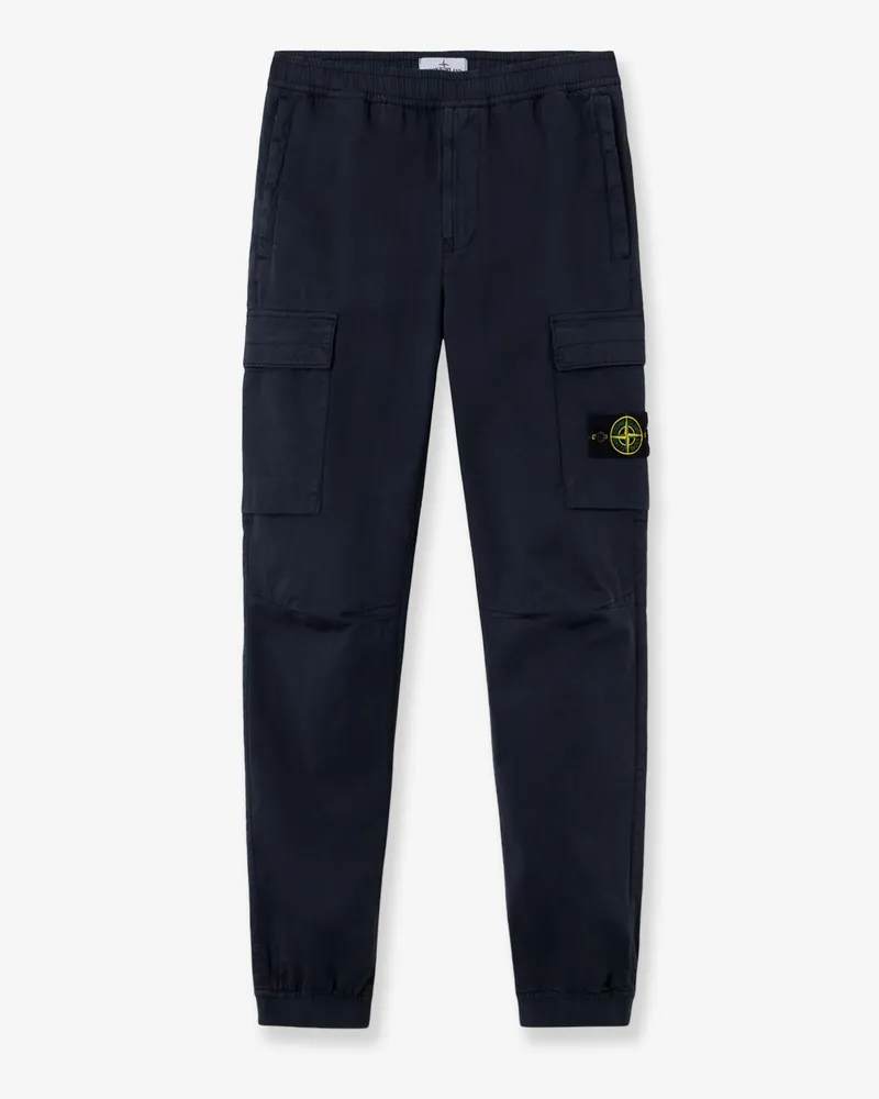 Stone Island Organic cotton trousers -  - gender_Man Blue