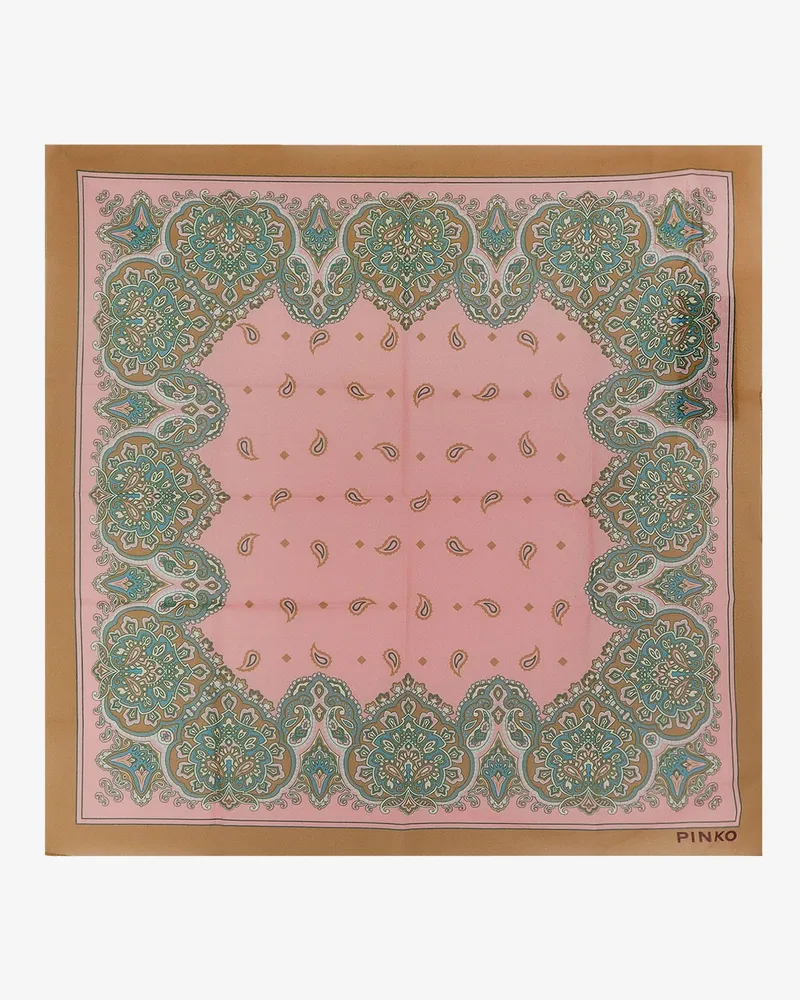 Pinko Valzer cotton foulard -  - gender_Woman Multicolor