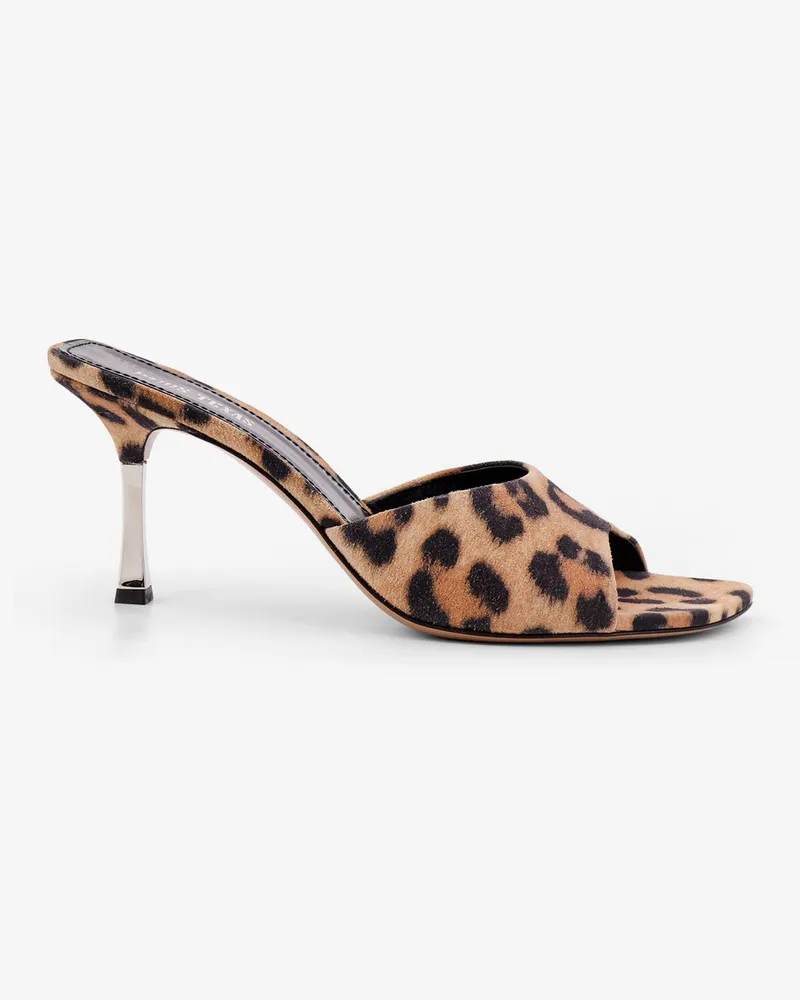 Paris Texas Lorena suede sandals with animal print -  - gender_Woman Animal