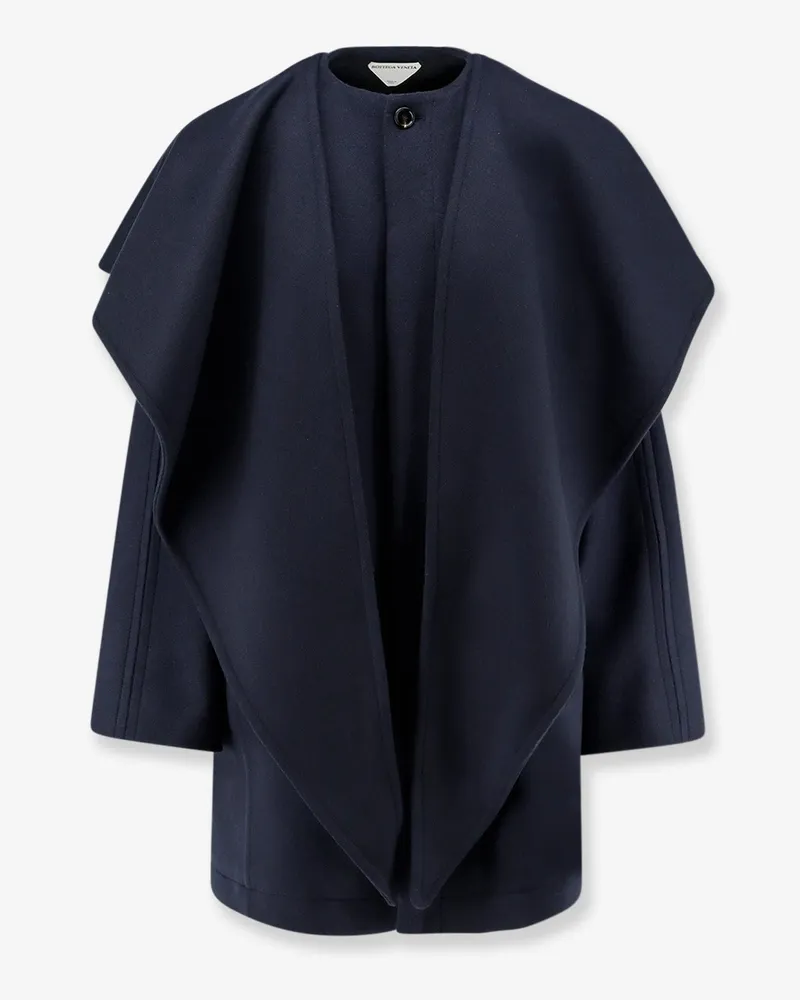 Bottega Veneta Wool and cashmere coat -  - gender_Woman Blue