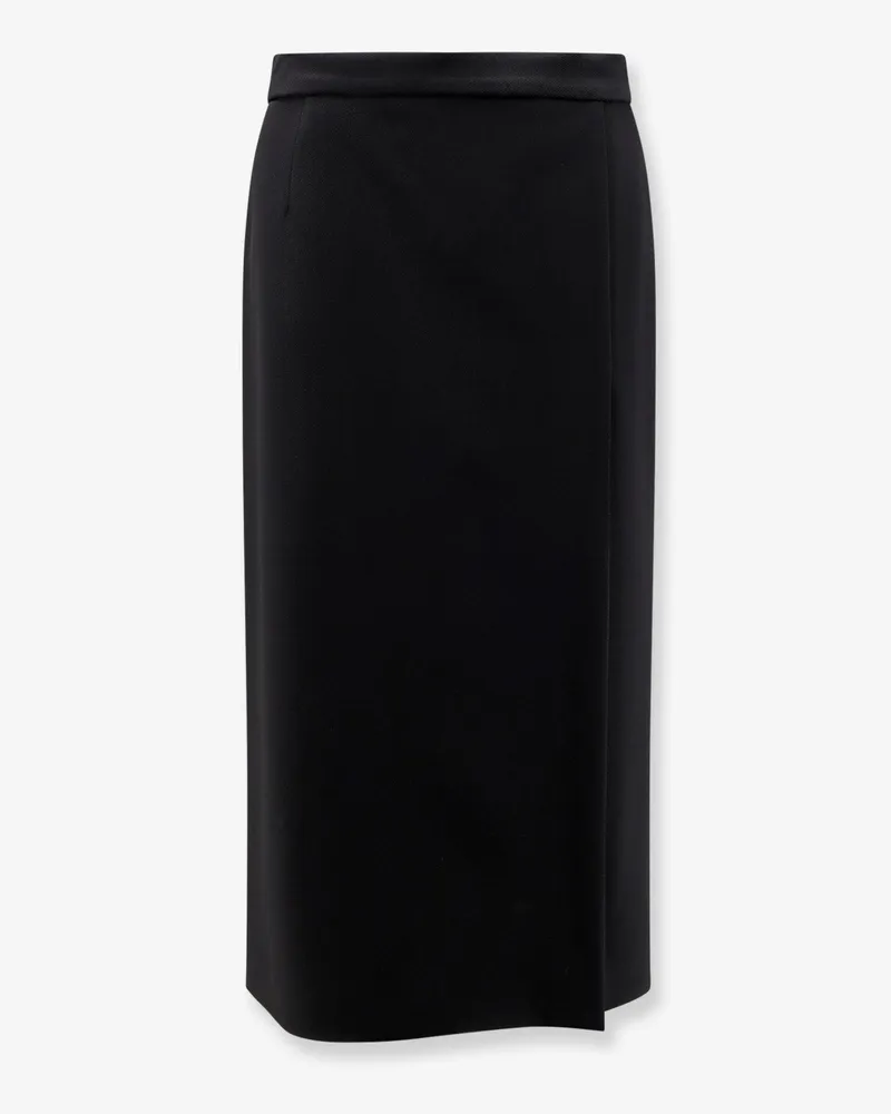 LARDINI Virgin wool skirt -  - gender_Woman Black