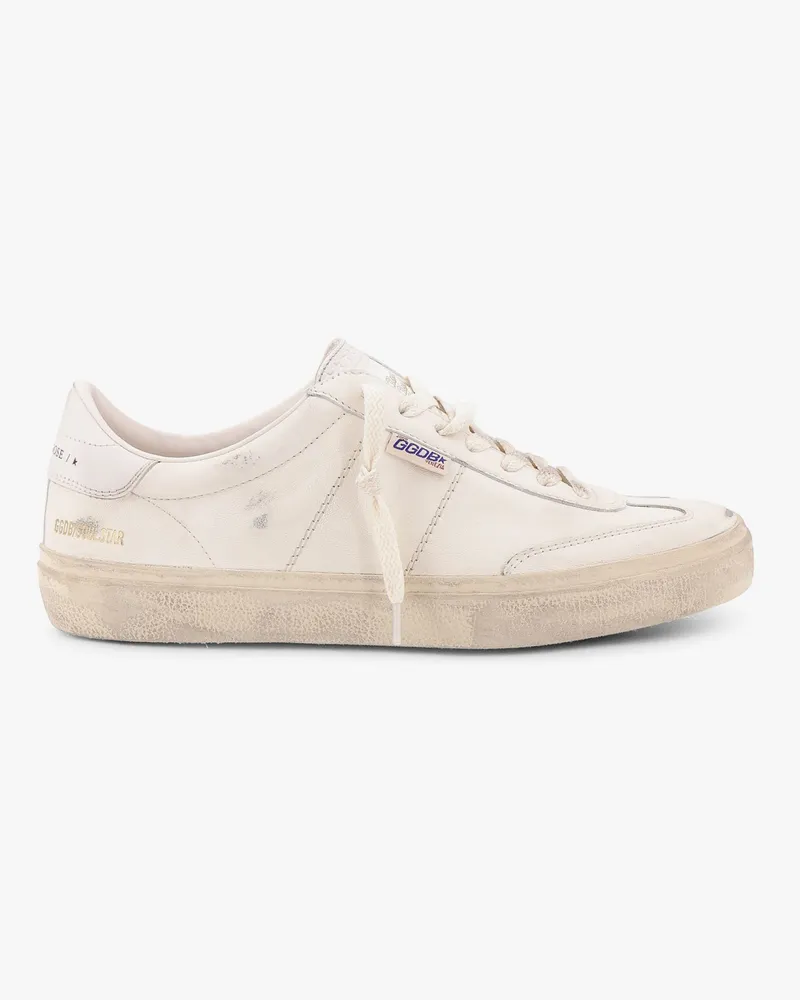 Golden Goose Soul Star leather low-top sneakers -  - gender_Man White