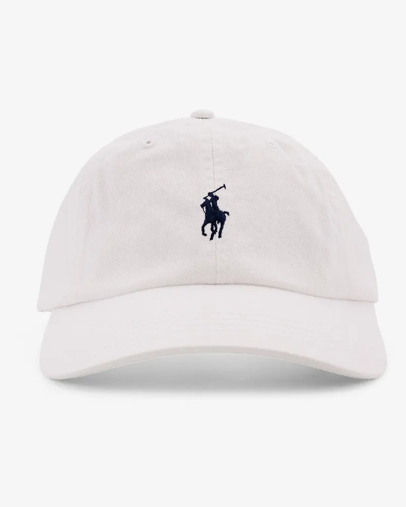 Ralph Lauren Baseball cotton hat -  - gender_Man Whie