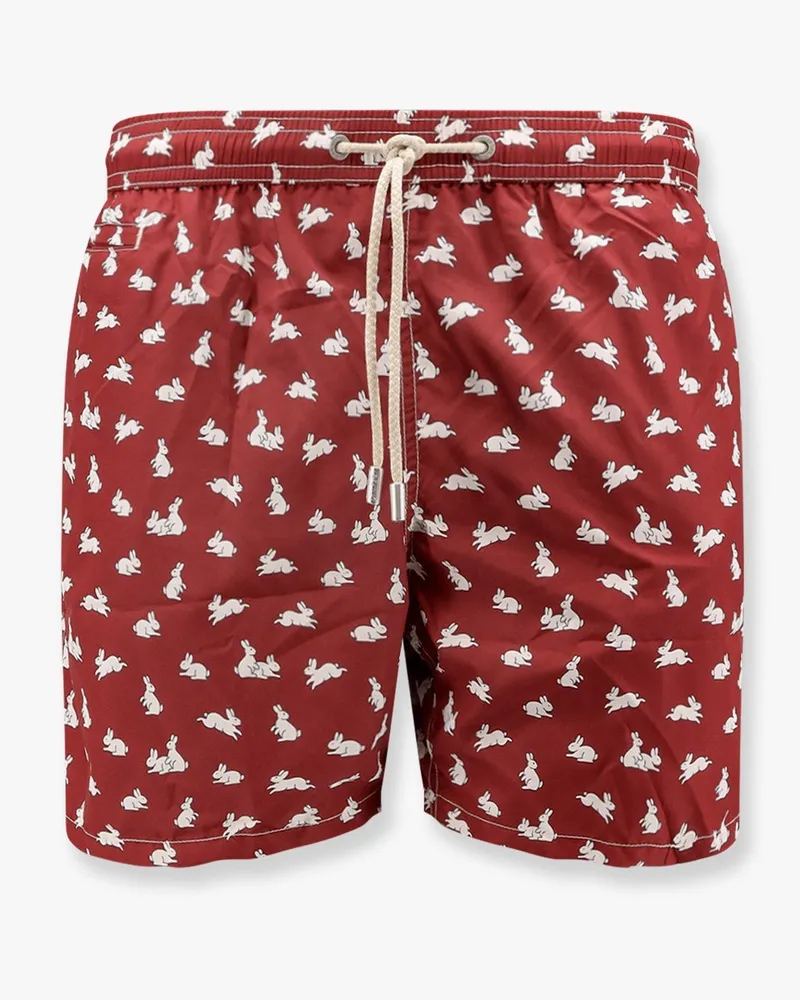 MC2 Saint Barth Recycled nylon swim trunks with bunny hop print -  - gender_Man 