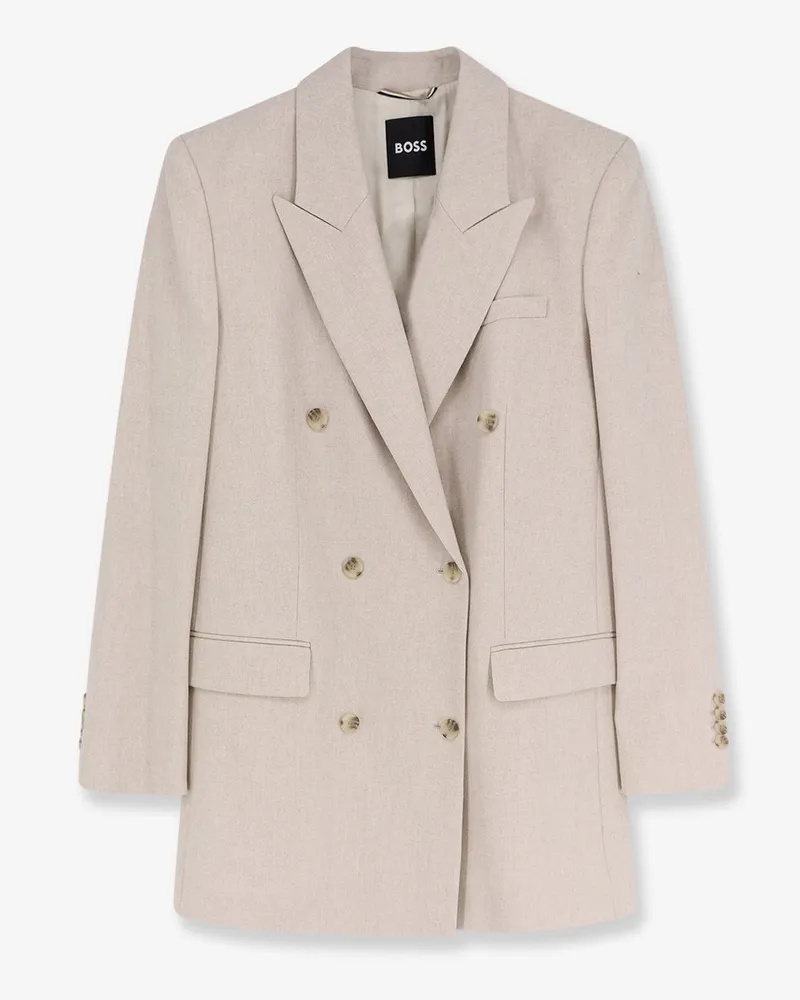 HUGO BOSS Jukana wool blend blazer -  - gender_Woman Grey