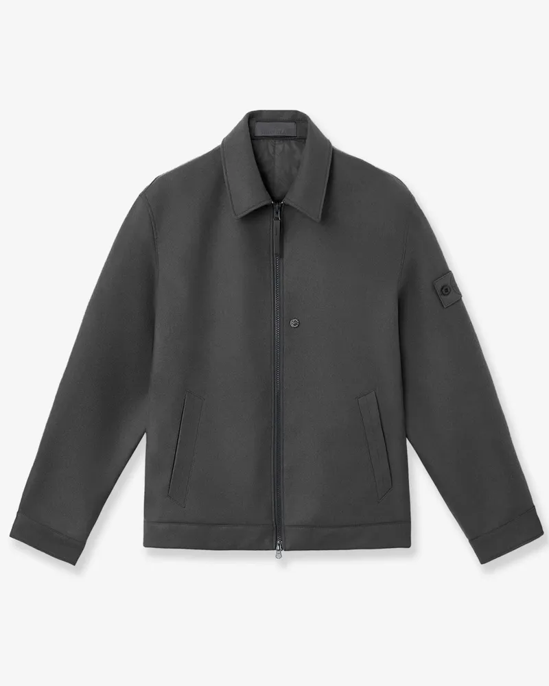 Stone Island Wool blend jacket -  - gender_Man Grey