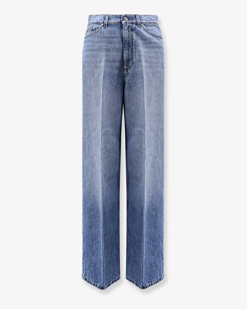 Stella McCartney Vintage Blue sustainable cotton jeans -  - gender_Woman Blue