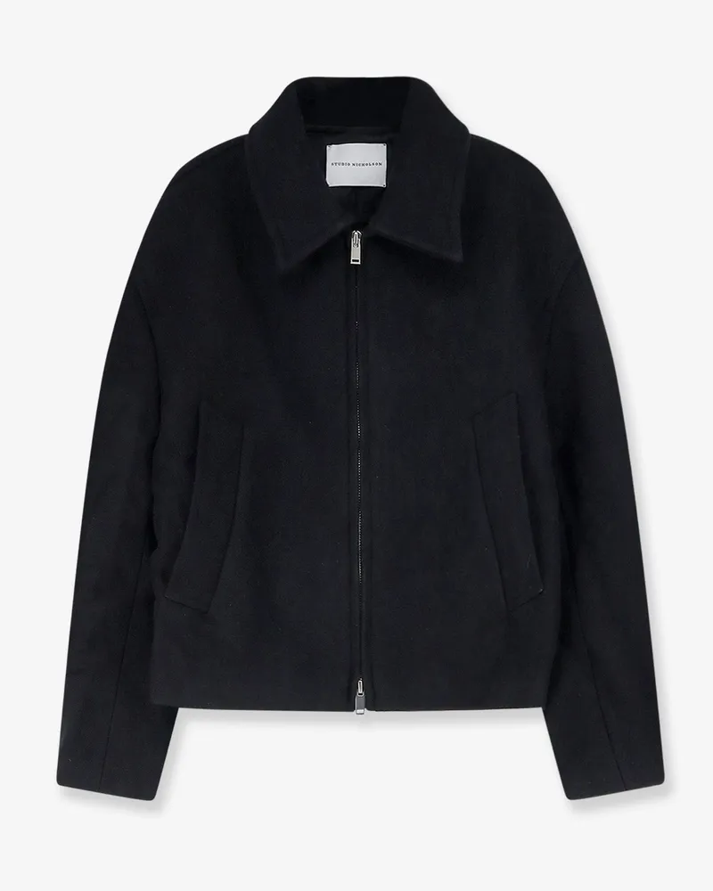 Studio Nicholson Grevan wool and cashmere jacket -  - gender_Man Black