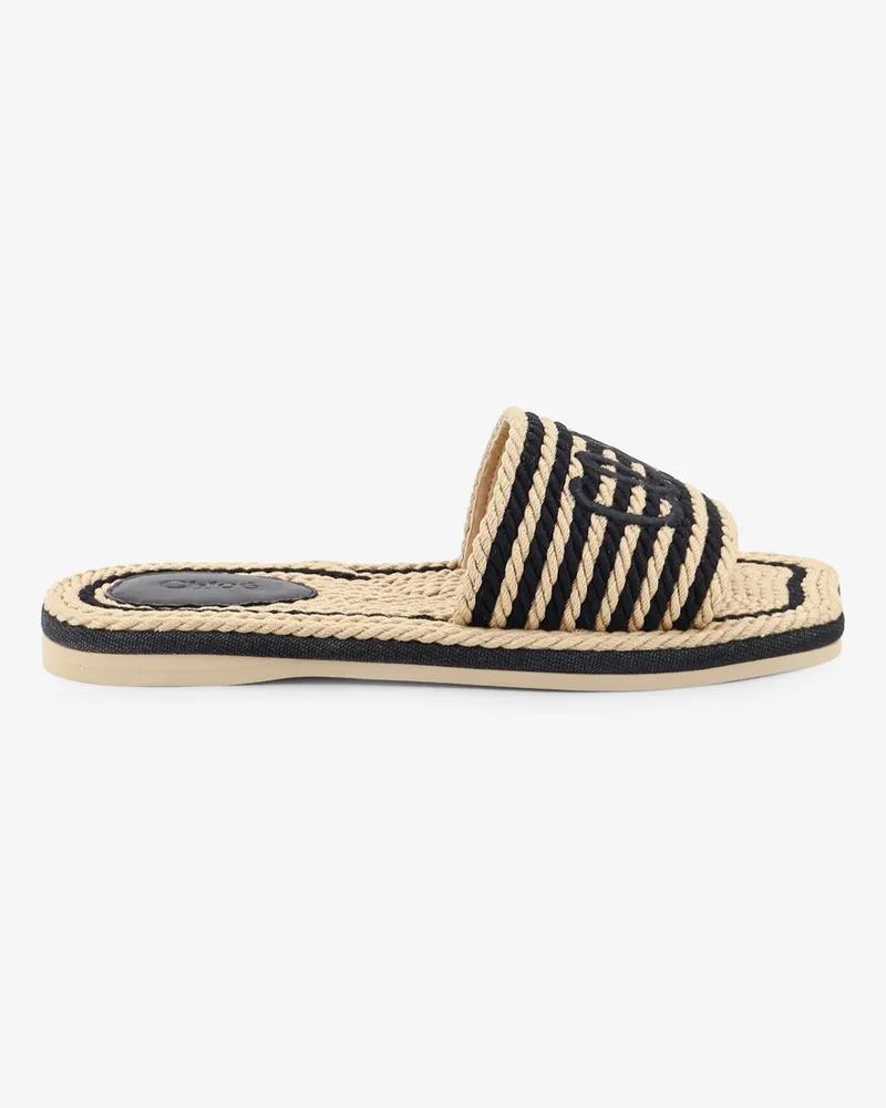 Chloé Chloé Sand recycled rope sandals -  - gender_Woman Black