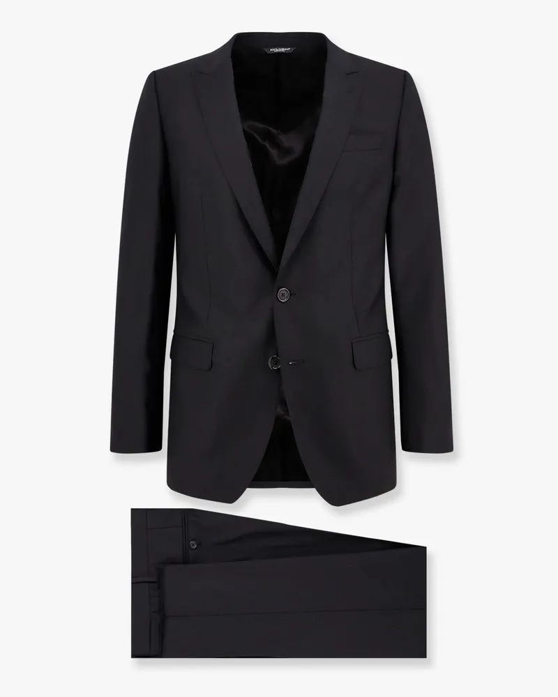 Dolce & Gabbana Martini wool and silk suit -  - gender_Man Black