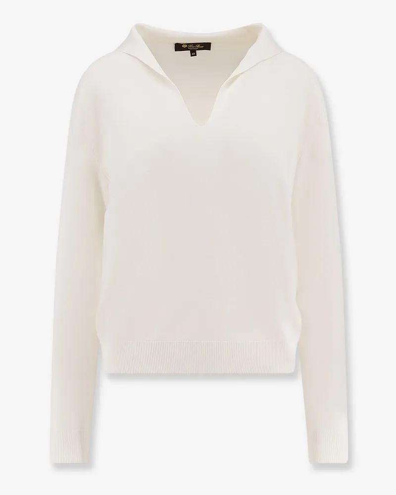Loro Piana Siena silk and cotton sweater -  - gender_Woman White