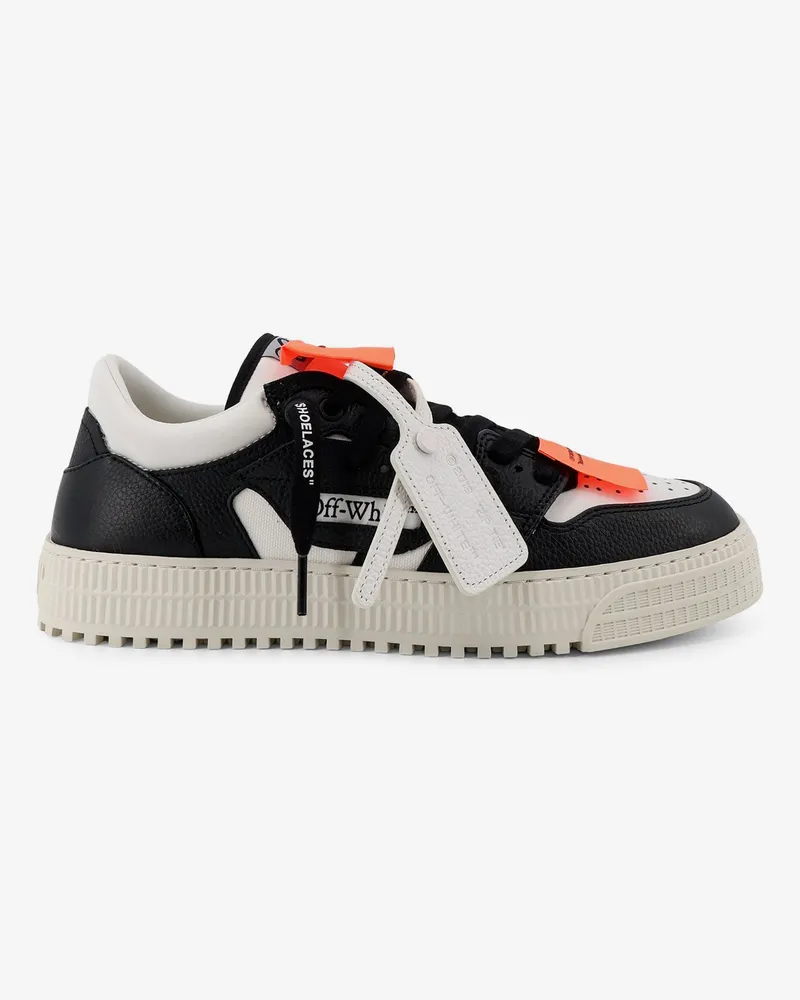OFF-WHITE 3.0 Court Low Top leather sneakers -  - gender_Man Black