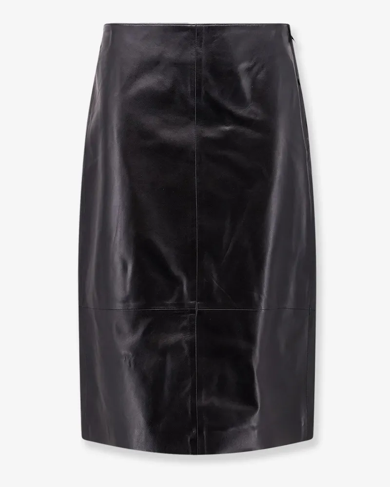Arma Leather skirt -  - gender_Woman Black