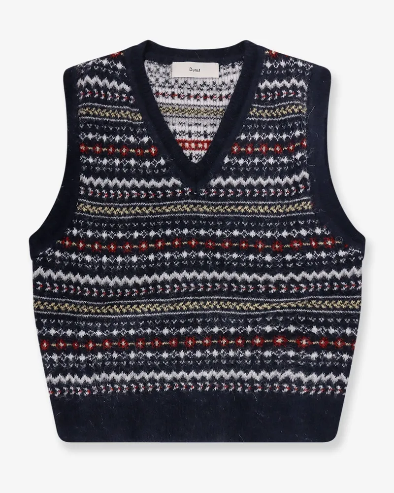 Dunst Crafted Unisex Vest -  - gender_Unisex Blue