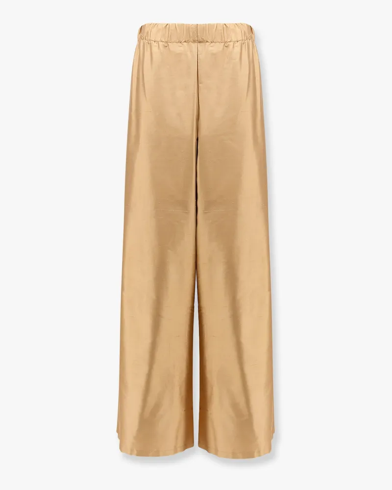 Max Mara Avio shantung trousers -  - gender_Woman Gold