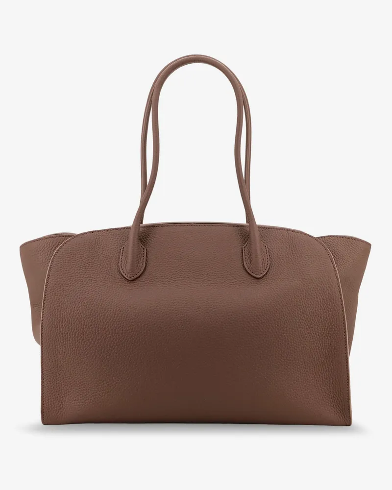The Row Marlo leather shoulder bag -  - gender_Woman Brown