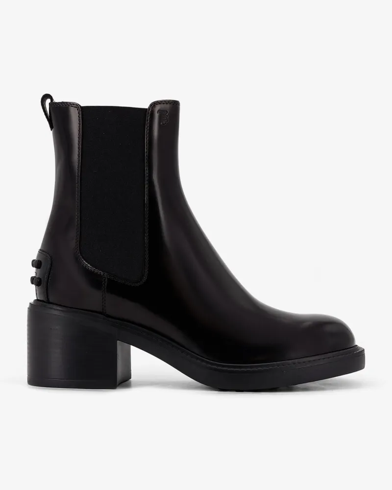 TOD'S Gomma T60 leather ankle boots -  - gender_Woman Black