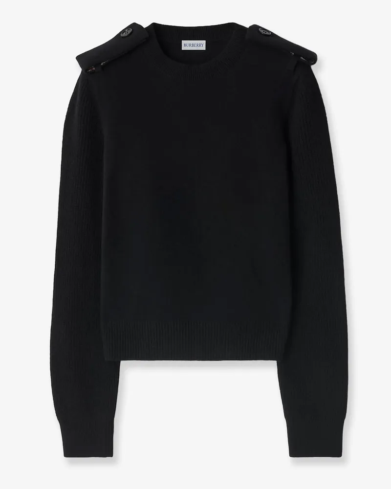 Burberry Wool and cashmere sweater -  - gender_Woman Black