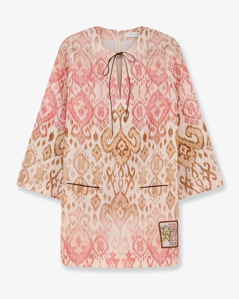 Zimmermann Aster Shift Mini dress -  - gender_Woman Pink