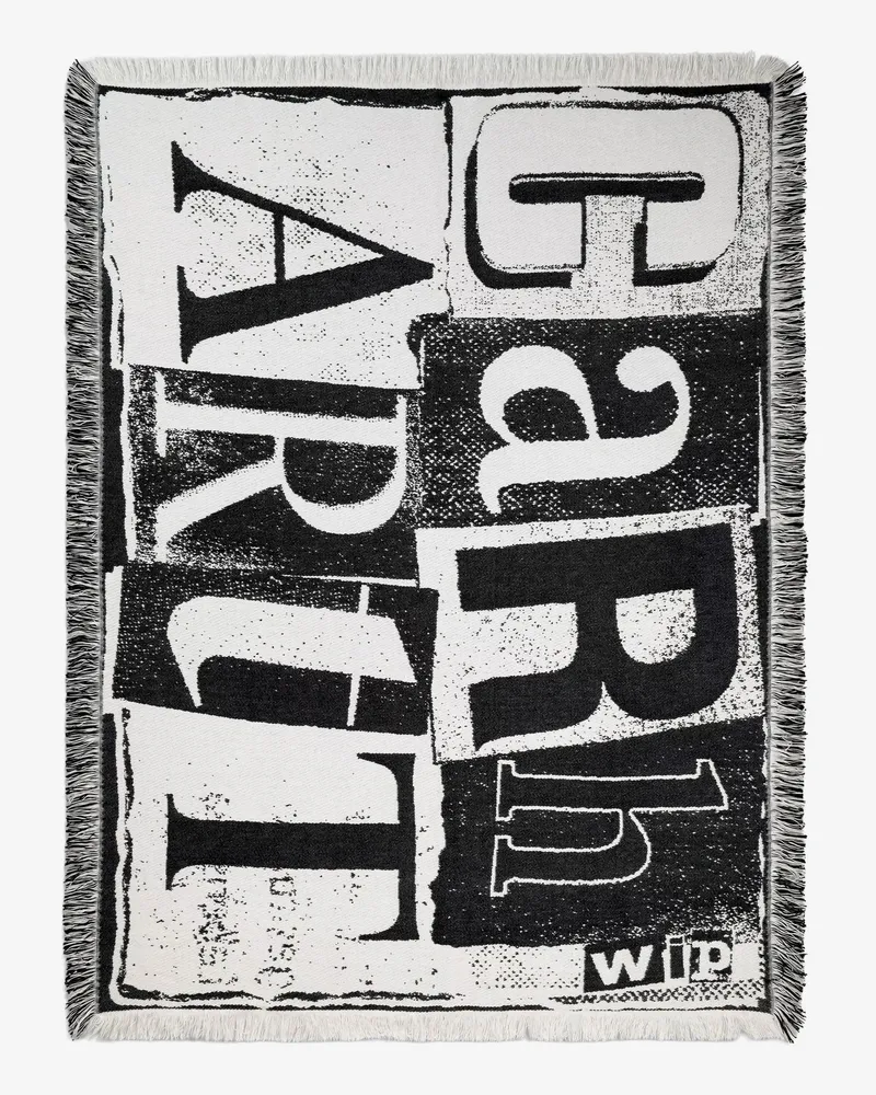 Carhartt WIP Cotton Letterpress Blanket -  - gender_Man White