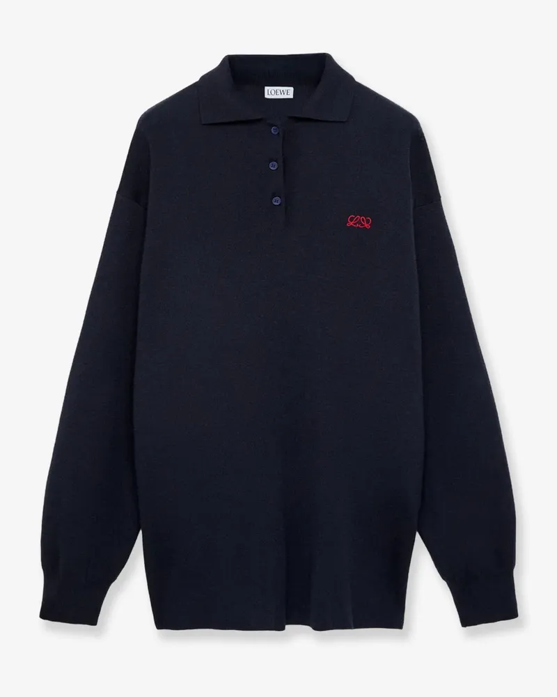 Loewe Cashmere and silk blend sweater -  - gender_Woman Blue