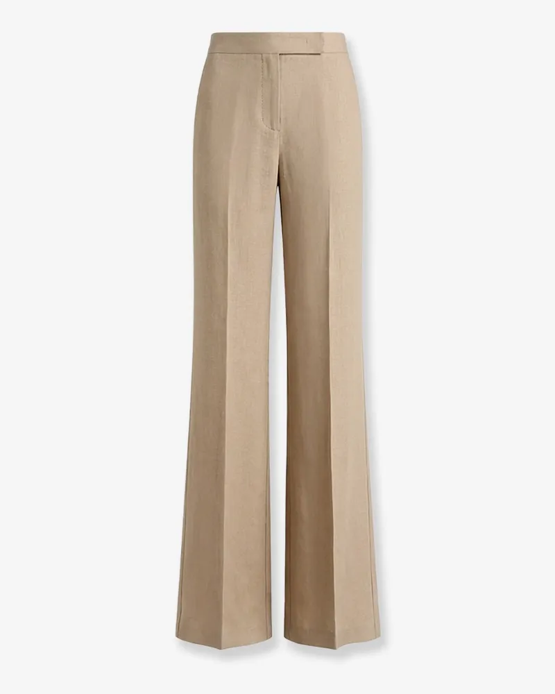 Max Mara Mxsbig linen trousers -  - gender_Woman Beige