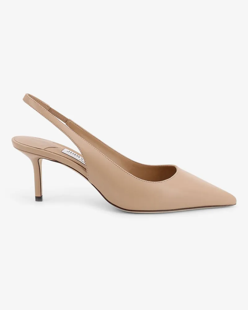 Jimmy Choo Love 95 leatther slingback décolleté -  - gender_Woman Beige