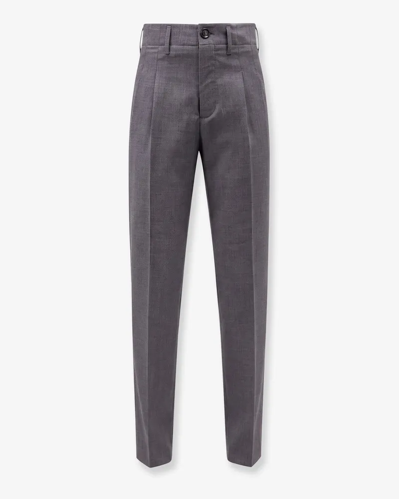 AMI Paris Virgin wool trousers -  - gender_Man Grey