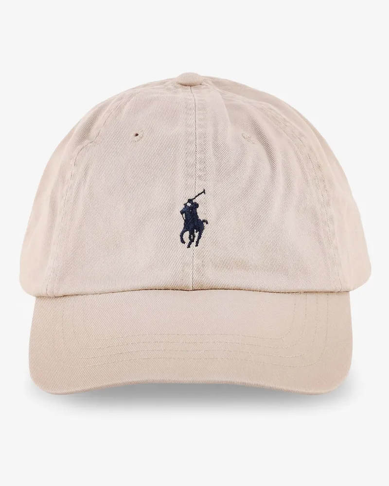 Ralph Lauren Baseball cotton hat -  - gender_Man Beige