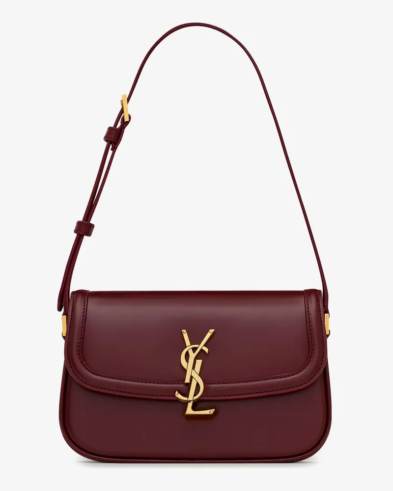 Saint Laurent Solferino Mini leather shoulder bag -  - gender_Woman Red