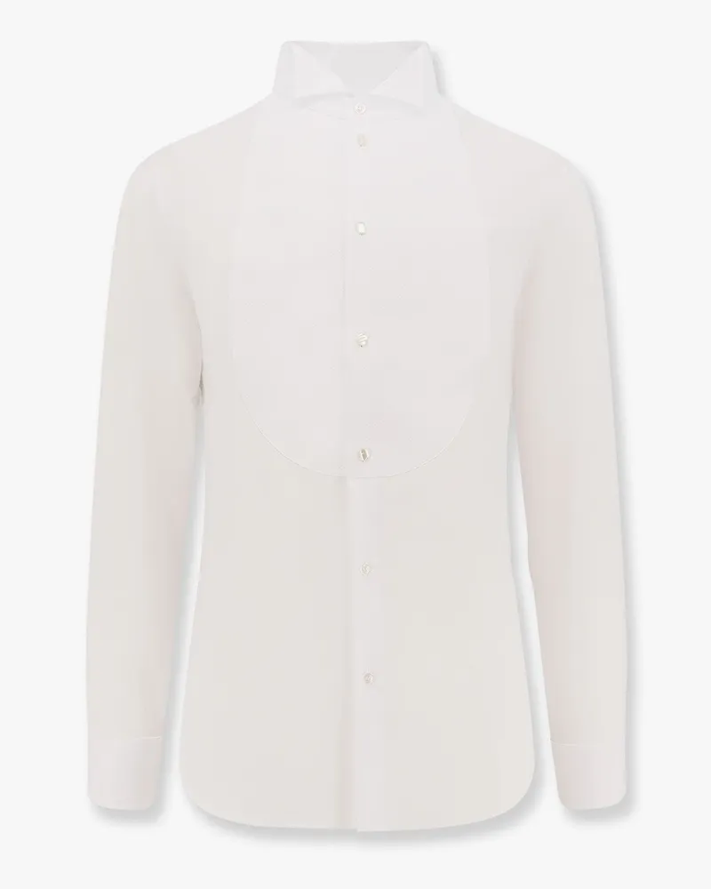 Giorgio Armani Cotton shirt -  - gender_Man White