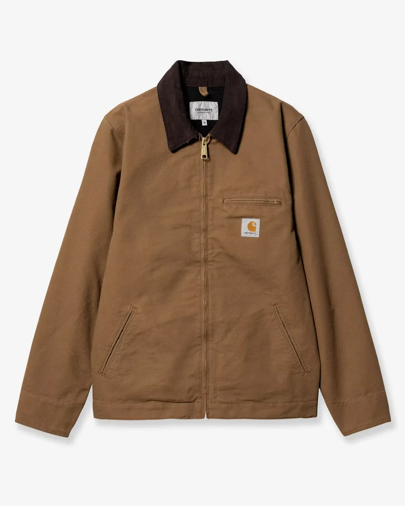 Carhartt WIP OG Detroit cotton padded jacket -  - gender_Man Brown