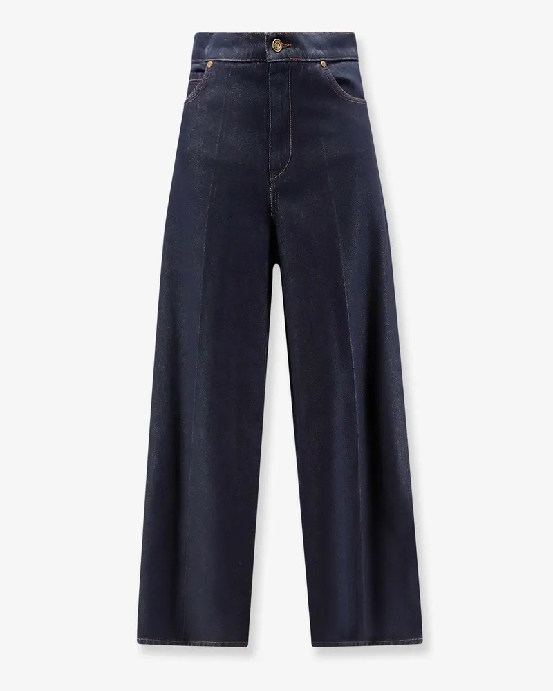 Max Mara Mxmquatto dark denim jeans -  - gender_Woman Blue