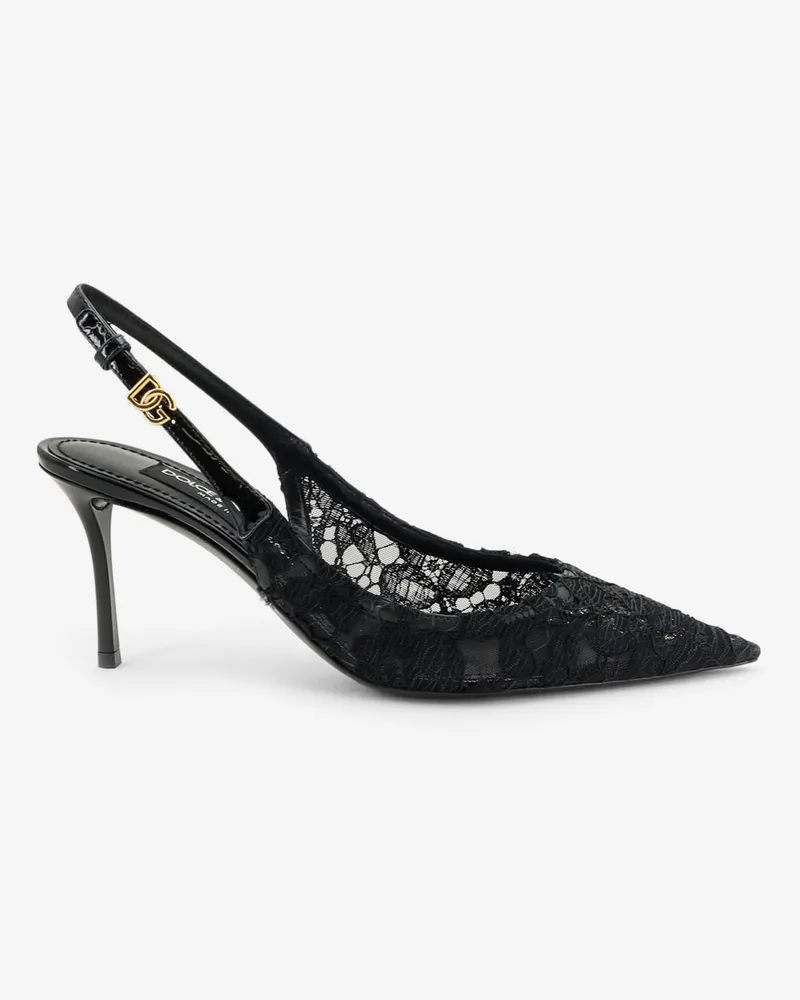 Dolce & Gabbana Lace décolleté -  - gender_Woman Black