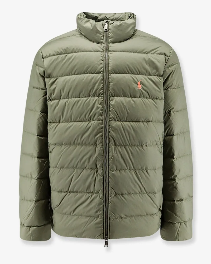 Ralph Lauren Packable down jacket made from recycled materials -  - gender_Man Green