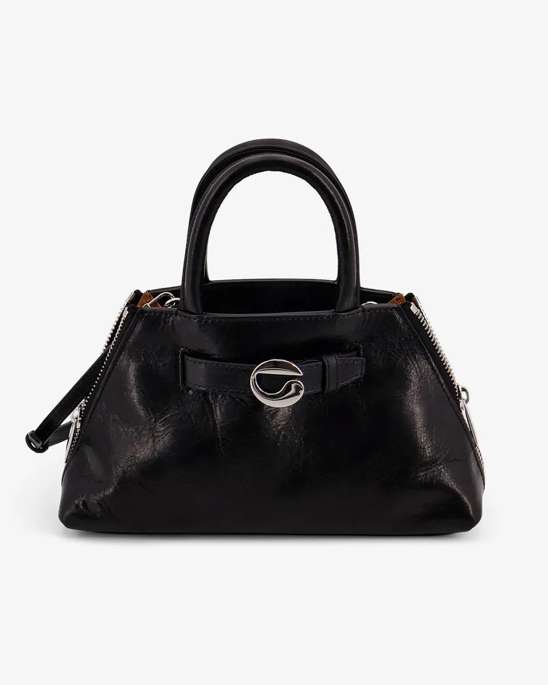 COPERNI Mini Data leather shoulder bag -  - gender_Woman Black