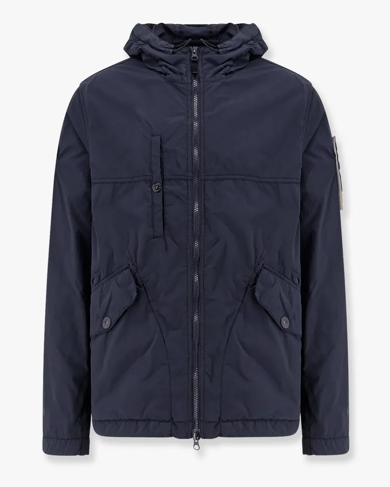 Stone Island Recycled nylon jacket with hood -  - gender_Man 
