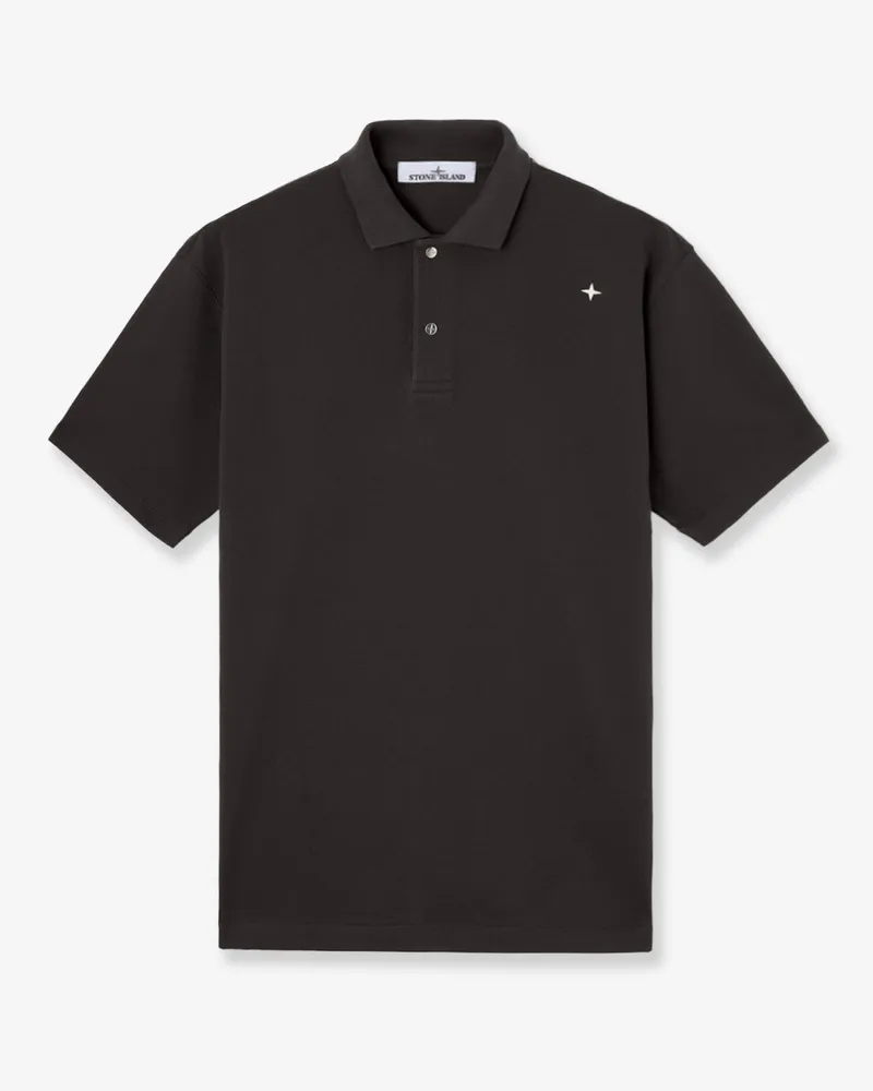 Stone Island Organic cotton polo shirt -  - gender_Man Grey