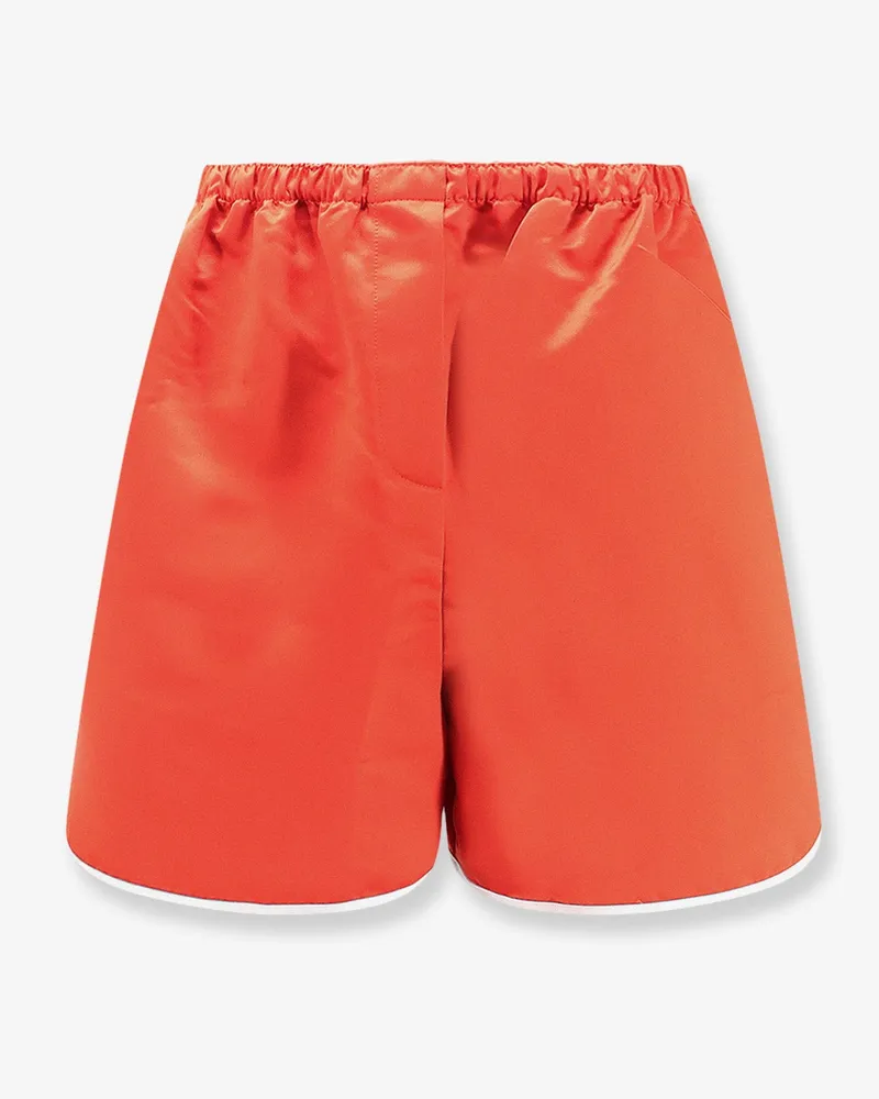 FRANKIE Shop Adia satin boxer shorts -  - gender_Woman Red