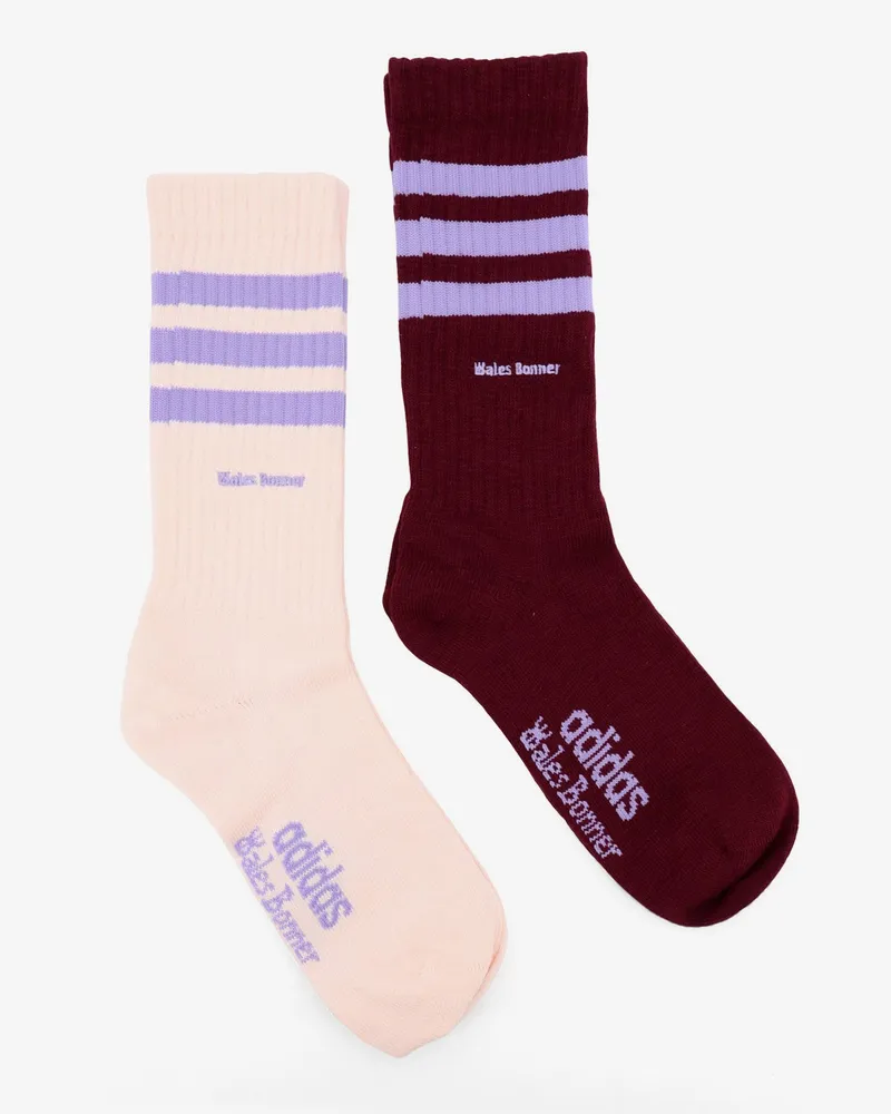 adidas Two-pack cotton blend socks -  - gender_Man Multicolor