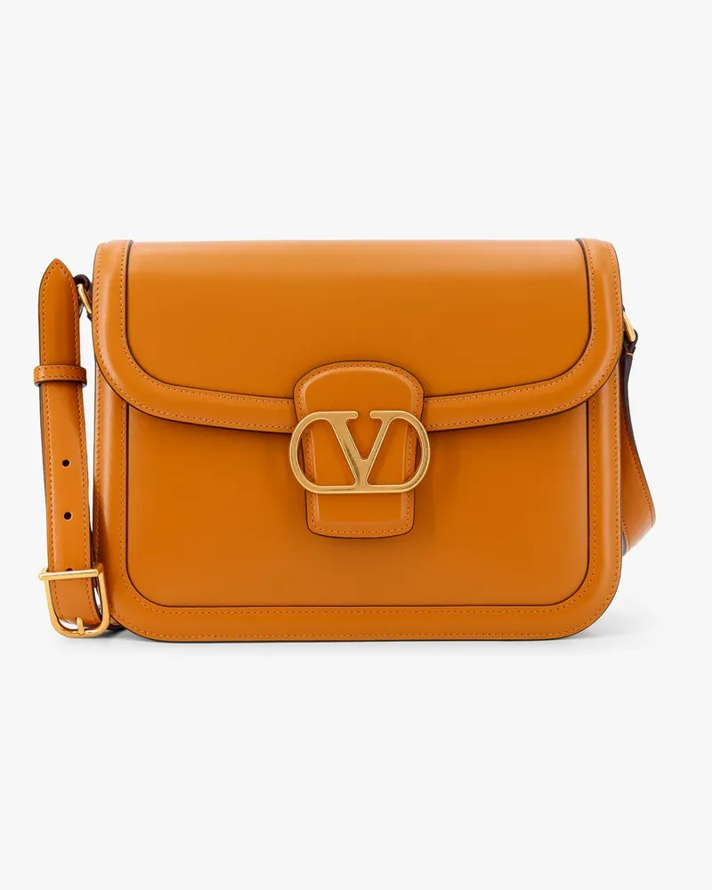 Valentino Garavani 9TO5 leather shoulder bag - VALENTINO GARAVANI - gender_Woman Yellow