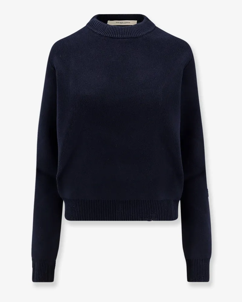 Golden Goose Dani cotton sweater -  - gender_Woman Blue