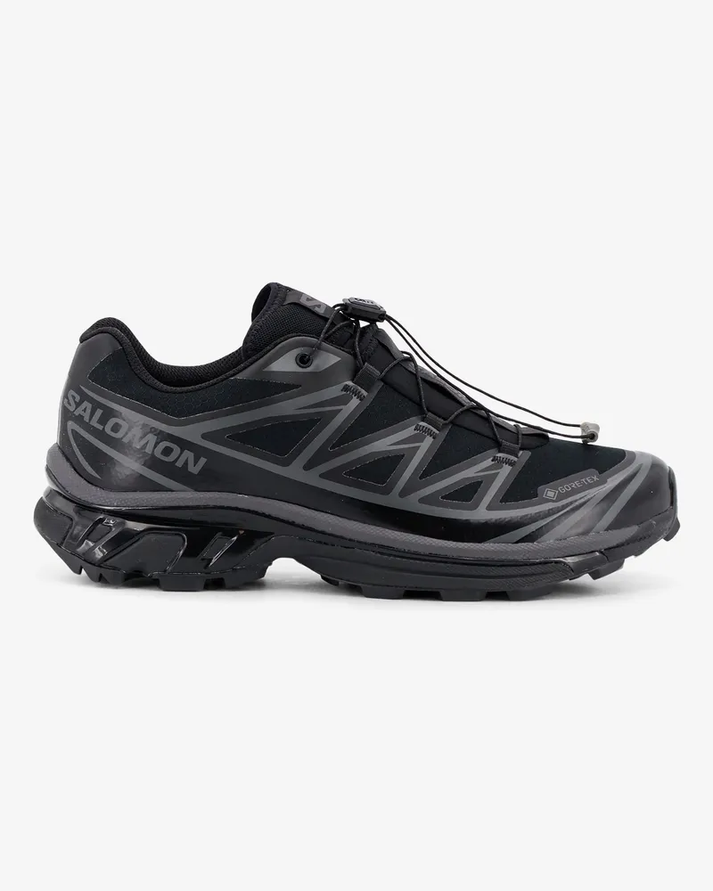 Salomon XT-6 GTX nylon sneakers with side logo print -  - gender_Man Black